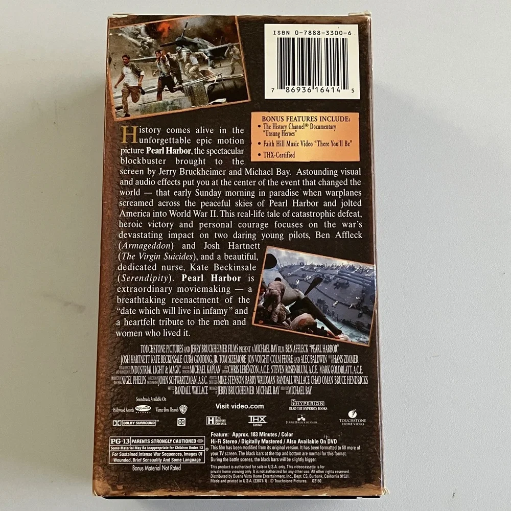 VHS 2 video set PEARL HARBOUR
